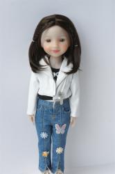 Newly Cute Braids BJD Synthetic Mohair Doll Wigs JD824B