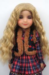 Newly Soft Material Curly BJD Synthetic Mohair Doll Wig JD862