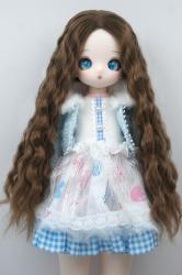 Newly Soft Material Curly BJD Synthetic Mohair Doll Wig JD862