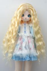Newly Soft Material Curly BJD Synthetic Mohair Doll Wig JD862
