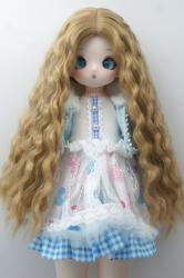 Newly Soft Material Curly BJD Synthetic Mohair Doll Wig JD862