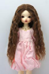 Newly Soft Material Curly BJD Synthetic Mohair Doll Wig JD862