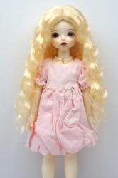 Newly Soft Material Curly BJD Synthetic Mohair Doll Wig JD862