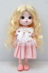 Newly Soft Material Curly BJD Synthetic Mohair Doll Wig JD862