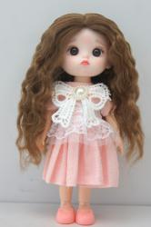 Newly Soft Material Curly BJD Synthetic Mohair Doll Wig JD862