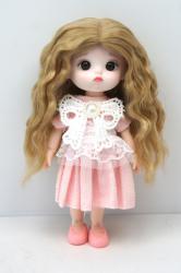 Newly Soft Material Curly BJD Synthetic Mohair Doll Wig JD862