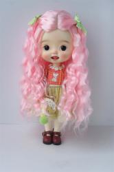 Newly Soft Material Curly BJD Synthetic Mohair Doll Wig JD880