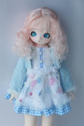 New Material Combed Mohair BJD Doll Wigs JD693L