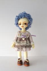 New Material Combed Mohair BJD Curly Doll Wigs JD574L