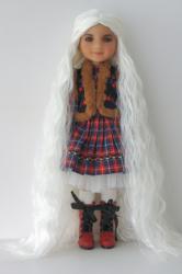 Long Curly BJD Synthetic Mohair Doll Wigs JD138