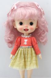 Lovely Curly BJD Mohair Doll Wigs JD187