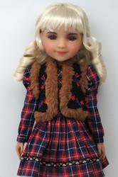 Lovely Curly Synthetic Mohair Doll Wigs JD366