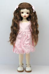 Newly Soft Material Curly BJD Synthetic Mohair Doll Wig JD880
