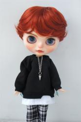 Fashion Enfant Short Synthetic Mohair Doll Wigs D28053