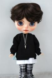 Fashion Enfant Short Synthetic Mohair Doll Wigs D28053