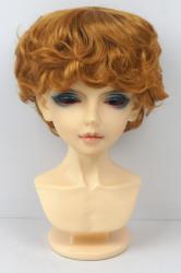 Fashion Short Curly BJD Synthetic Mohair Doll Wigs JD219