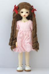Newly Pretty Curly BJD Synthetic Mohair Doll Wig JD871