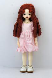 Newly Pretty Curly BJD Synthetic Mohair Doll Wig JD809