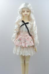 Newly Pretty Curly BJD Synthetic Mohair Doll Wig JD809