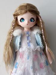 New Arrival Long Princess Curly BJD Synthetic Mohair Doll Wigs JD913