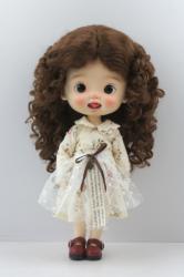 Lovely Curly BJD Long Mohair Doll Wig JD039L