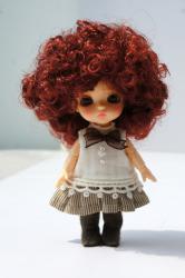 Newly Short Curly BJD Synthetic Mohair Wigs JD713