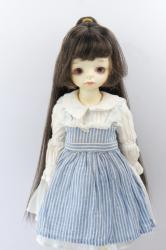Fashion Dark Mixed Color BJD Doll Wigs Synthetic Mohair JD897
