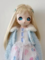 New Arrival Pretty Full Bang BJD Synthetic Mohair Doll Wigs JD914