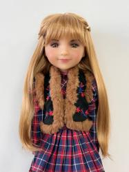 New Arrival Pretty Full Bang BJD Synthetic Mohair Doll Wigs JD914